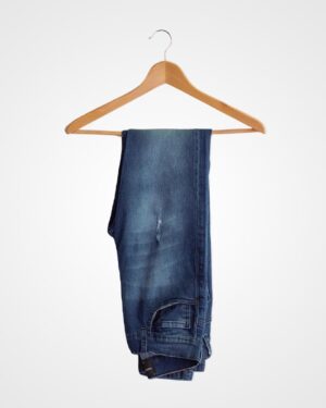 Dark Blue Denim Jeans