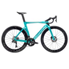 Bianchi Bici da Corsa Carbonio Dura-Ace Di2 - OLTRE RC - 2025 - metallic celeste / CK16 glossy