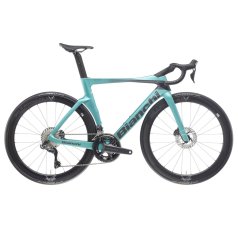 Bianchi Bici da Corsa Carbonio Force AXS - OLTRE PRO - 2025 - metallic celeste / graphite matt