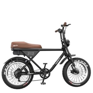 Bici elettrica da carico a due posti Garrett Miller Z: sospensione completa e fascia alta