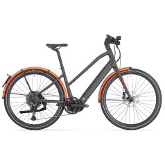 BMC Bici da Città Elettrica Donna 45km/h - 257 AMP AL SPEED ONE ST - 2024 - powder anthracite