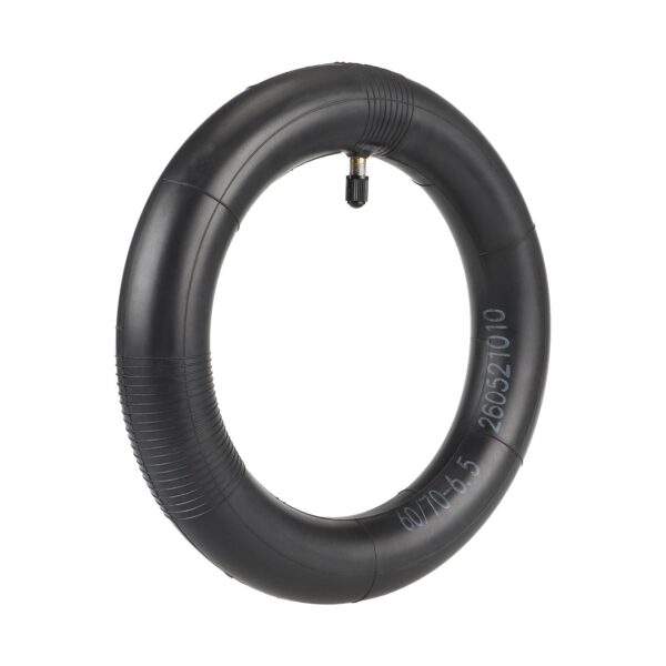 Camera d'aria 60/70-6.5, 10 pollici Valvola diritta rinforzata per monopattini elettrici NINEBOT MAX G30 e Altri