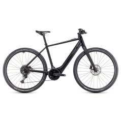 CUBE Bici Elettrica da Città - EDITOR HYBRID Pro 400X - 2025 - black / spectral