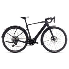 CUBE Bici Elettrica Gravel Carbonio - NUROAD HYBRID C:62 SLX FE 400X - 2025 - carbon / glossy