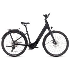 CUBE Bici Elettrica Trekking Carbonio - KATHMANDU HYBRID C:62 SLX 400X - Easy Entry - 2025 - carbon / black