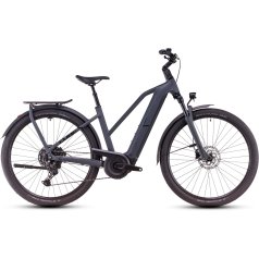 CUBE Bici Elettrica Trekking Donna - KATHMANDU HYBRID ONE 600 - 2025 - shadowgrey / black