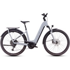 CUBE Bici Elettrica Trekking Easy Entry - KATHMANDU HYBRID EX 800 - 2025 - haze / black