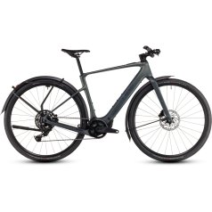CUBE Bicicleta Eléctrica Urbana Fitness Carbono - NULANE HYBRID C:62 Race FE 400X - 2025 - sagebrushgreen / prism