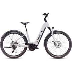 CUBE Bicicletta Elettrica Easy Entry - NURIDE HYBRID EXC 800 Allroad - 2025 - cotton / silver