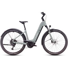 CUBE Bicicletta Elettrica Easy Entry - NURIDE HYBRID Pro 600 Allroad - 2025 - pistachio / stonegrey