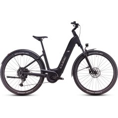 CUBE Bicicletta Elettrica Easy Entry - NURIDE HYBRID Pro 600 Allroad - 2025 - black / bronze