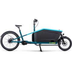 CUBE Cargo Bike Elettrica - CARGO DUAL HYBRID 1000 - 2025 - blue / lime