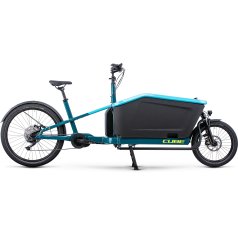 CUBE Cargo Bike Elettrica - CARGO SPORT DUAL HYBRID 500 - 2025 - blue / lime