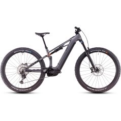 CUBE Mountainbike Elettrica Carbonio - STEREO HYBRID ONE44 HPC SLX 800 - 2025 - 27.5" - slabgrey / orange