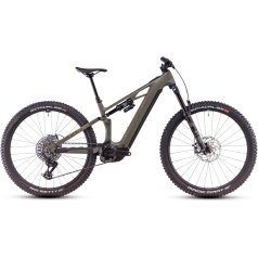 CUBE Mountainbike Elettrica Carbonio - STEREO HYBRID ONE44 HPC TM 800 - 2025 - 29" - dustyolive / gold