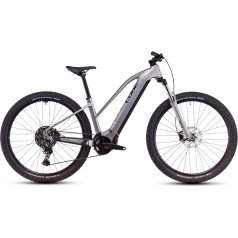 CUBE MTB Elettrica Donna - REACTION HYBRID ONE 600 - 2025 - 27.5" - silver / black