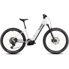 CUBE MTB Elettrica Easy Entry - REACTION HYBRID SLT 800 - 2025 - 27.5" - metallicwhite / black