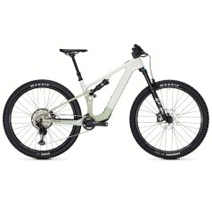FOCUS MTB Elettrica Carbonio 29" - VAM² SL 9.8 - 2024 - White glossy / Skygrey glossy