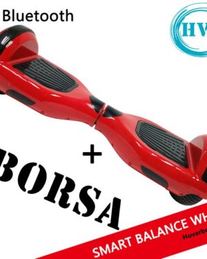 Hoverboard HV6.5 CON FARI LED + BLUETOOTH (ROSSO)