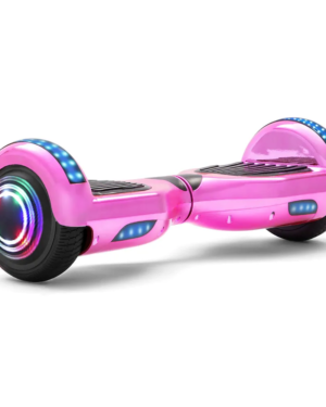 Hoverboard HV6.5 con Luci FULL LED + BLUETOOTH (ROSA CROMATO)