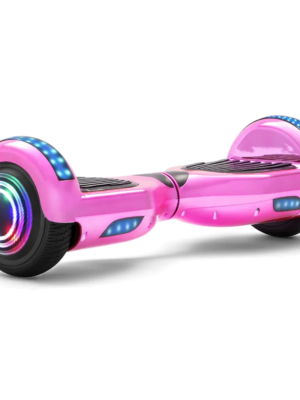 Hoverboard HV6.5 con Luci FULL LED + BLUETOOTH (ROSA CROMATO)