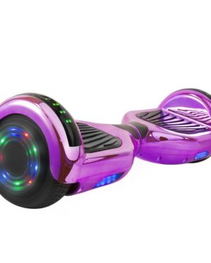 Hoverboard HV6.5 con Luci FULL LED + BLUETOOTH (VIOLA CROMATO)