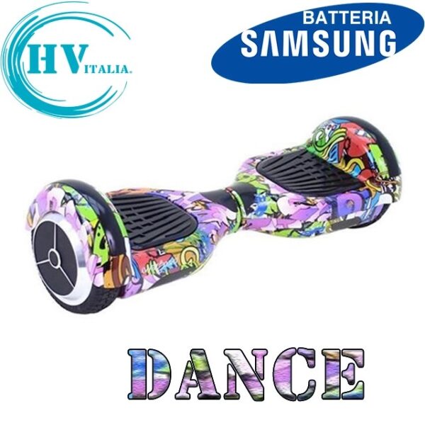 Hoverboard HV6.5 con Luci LED + BLUETOOTH (DANCE)