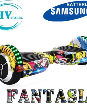 Hoverboard HV6.5 con Luci LED + BLUETOOTH (FANTASIA)