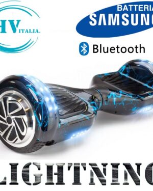 Hoverboard HV6.5 con Luci LED + BLUETOOTH (LIGHTNING)