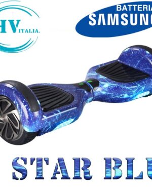 Hoverboard HV6.5 con Luci LED + BLUETOOTH (STAR BLUE)