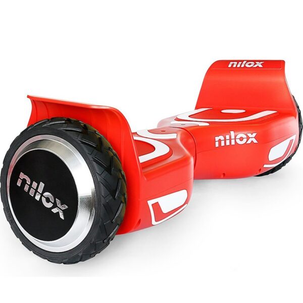 Hoverboard HV6.5 POLLICI con Luci LED OFF ROAD - NILOX DOC 2.0 (RED)
