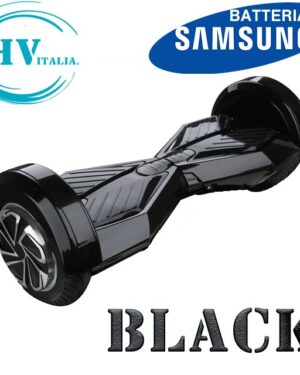 Hoverboard HV8 con Luci LED + BLUETOOTH (BLACK)