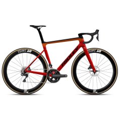 Ridley Bici da Corsa Carbonio - FALCN RS - Ultegra Di2 - 2024 - black / red / orange