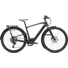 Specialized Bici da Città Elettrica Carbonio - TURBO VADO SL 6.0 EQ - 2025 - satin black micro speckle / obsidian frost
