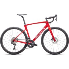 Specialized Bici da Corsa Carbonio - ROUBAIX SL8 PRO - 2025 - gloss red pearl / fiery red strata / dune white