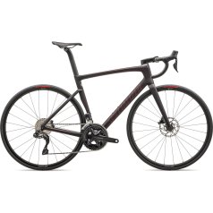 Specialized Bici da Corsa Carbonio - TARMAC SL7 COMP - 2024 - satin red tint carbon / red sky