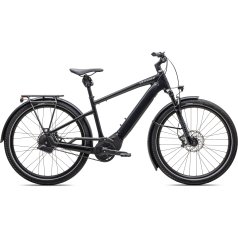 Specialized Bici Elettrica da Città - TURBO VADO 5.0 IGH - 2025 - gloss castblack / satin silver reflective