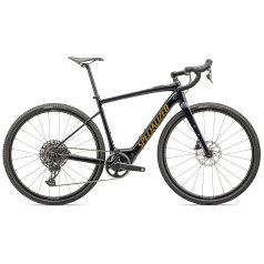 Specialized Bici Elettrica Gravel - TURBO CREO 2 COMP E5 - 2025 - gloss metallic dark navy / harvest gold metallic