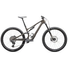 Specialized MTB Carbonio - STUMPJUMPER 15 EXPERT - 2025 - gloss gunmetal / white mountains
