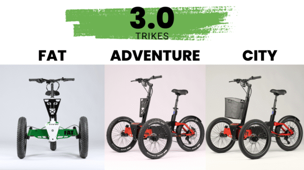 Triciclo eléctrico para adultos | Versión 3.0 - Etnnic Triciclos eléctricos para adultos